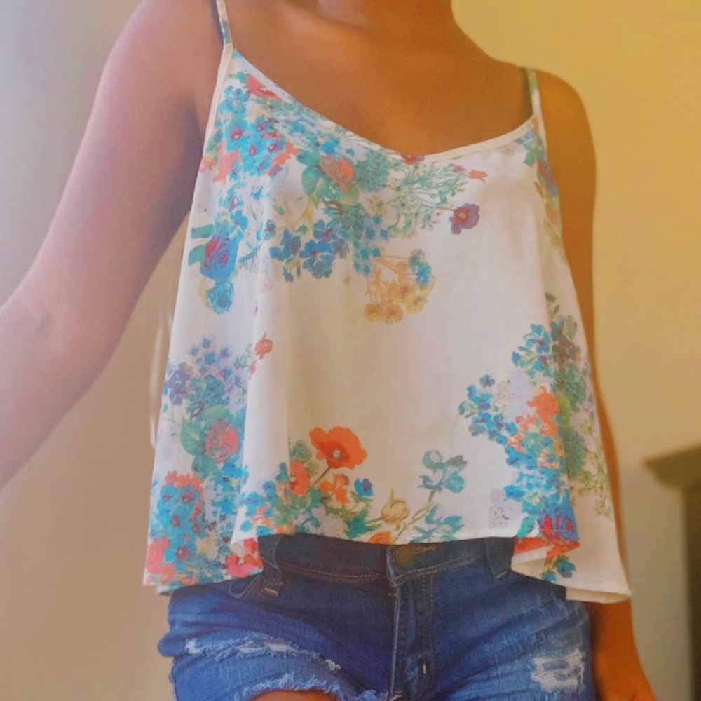 FLORAL CAMI 😍❗️💖